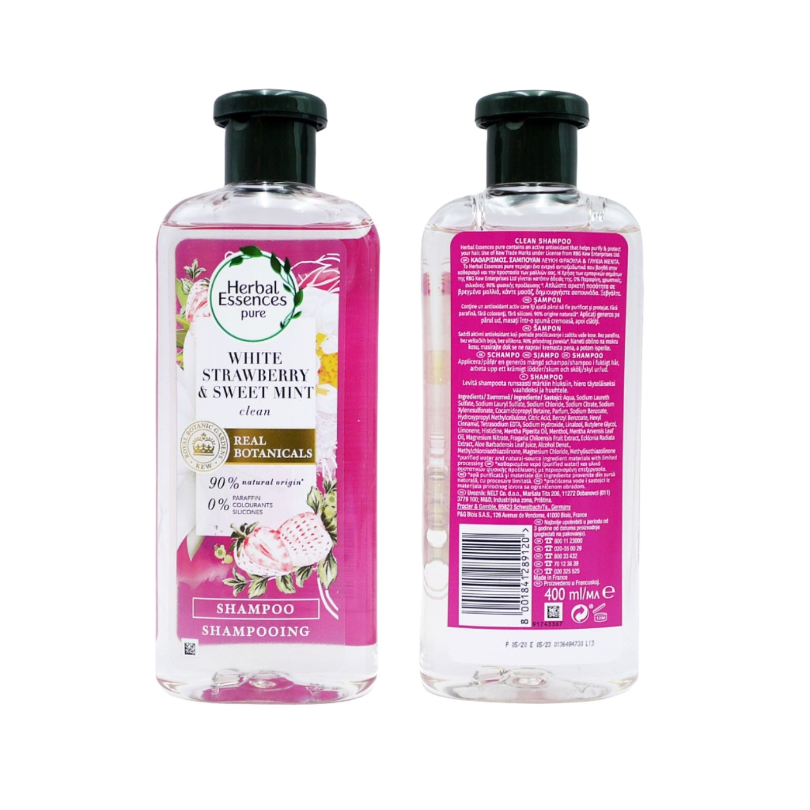 Herbal Essence White Strawberry & Sweet Mint Shampoo 400ml Herbal Essence White Strawberry & Sweet Mint Shampoo 400ml